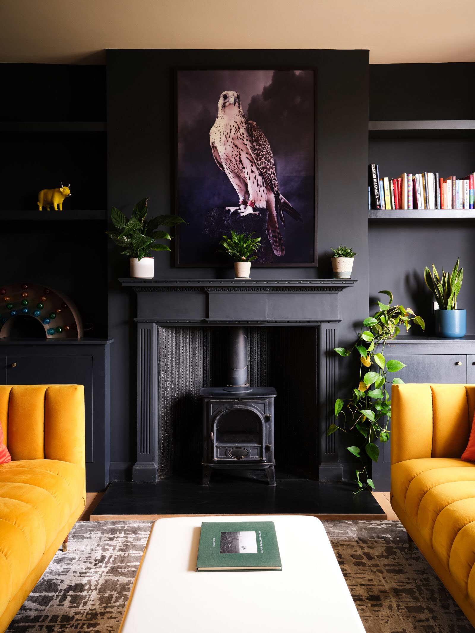 The new threshold — a courtyard moment that replaces the old, cramped porch.