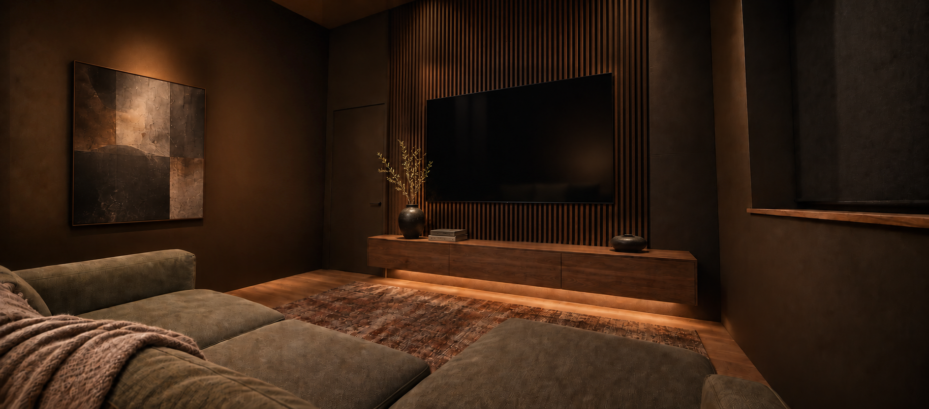 Cinema snug and informal living space proposed for Highwood Cottage